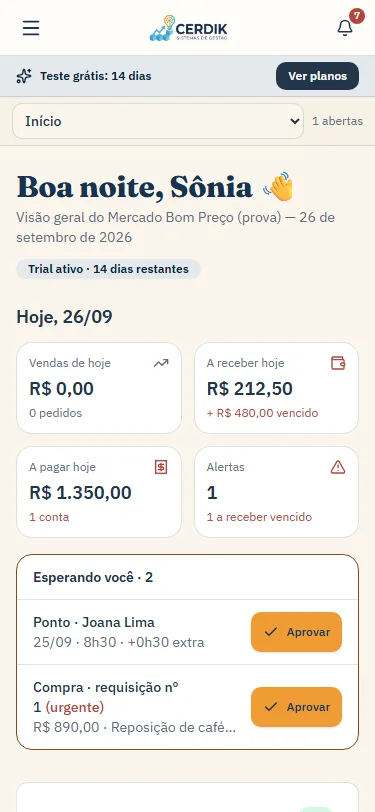Cerdik en el celular